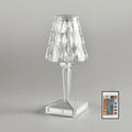 Lampe de Table LED Cristal 3-en-1 Sans Fil Rechargeable
